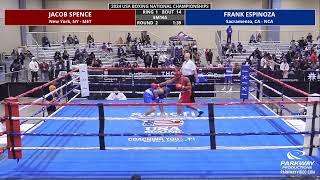 Frank Espinoza vs. Jacob Spence USA National Championships 2024 SF's (75kg)