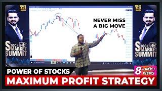 Maximum Profit Strategy POWER OF STOCKS | Reversal Option Trading | #StockMarketSummit Training