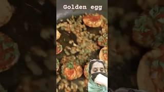 Golden egg #shorts#youtubeshorts #egg#food#cooking #recipe#trendingshorts #trending#Maira's Food Wor