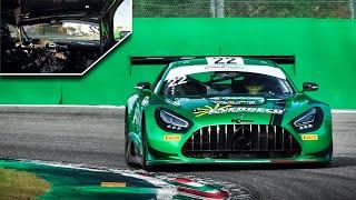 Mercedes AMG GT3 Evo 2020 OnBoard, Warm Up & Sound at Monza Circuit!