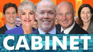 Simplified: John Horgan's New Cabinet Ministers