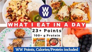 WHAT I EAT IN A DAY & SMALL FOOD PREP | WW POINTS AND CALORIES | WEIGHT WATCHERS