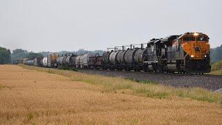 Successful Railfanning w/ Warbonnets, Heritage Unit, & More