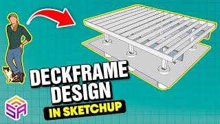 SketchUp Deck Framing Tutorial