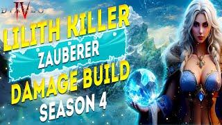 Lilith Killer - BESTER Frostkugel Zauberer Damage Build - Diablo 4 Season 4 Magier Frostkugel Build