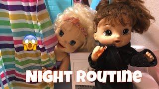 BABY ALIVE Danielle and Mary’s Night Routine in New Nursery!