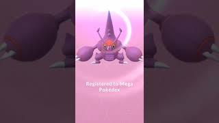 First shiny Female Mega Heracross!! #pokemongo #pokemon #gaming #raids