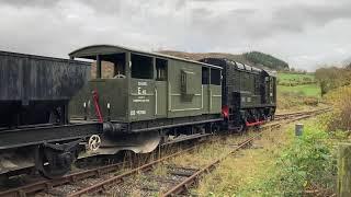 Engineering Train on the Llangollen Railway