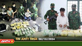 Tin tức an ninh trật tự nóng, thời sự Việt Nam mới nhất 24h trưa ngày 8/10 | ANTV