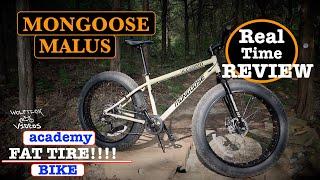 Mongoose Malus Fat Bike Real Time Review