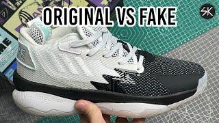 DAME 8 Dash Grey REAL VS FAKE