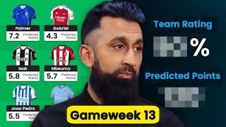 TRANSFER | FPL Salah's Gameweek 13 Team Reveal! | BEST GW13 CAPTAIN! | FPL 2024/2025