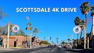 Scottsdale to TPC Scottsdale Stadium Course Drive | Old Town Scottsdale Driving Tour