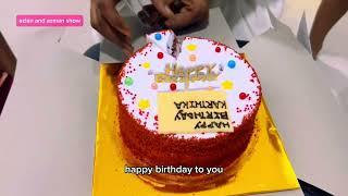 Happy Birthday Karthika | azlan and azman show | Malaysia