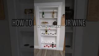 Wine Rack Door by Murphy Door  #wine #collection #bookshelfdoor #murphydoor #bookcase#bookcasedoor