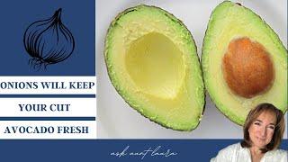 How to keep a cut avocado fresh