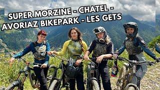 MY FIRST TIME IN MORZINE! - CHATEL - AVORIAZ - SUPER M - LES GETS