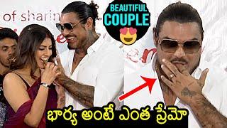 VaraLaxmi SarathKumar And Her Husband Cute Moments | VaraLaxmi SarathKumar Latest Video | News Buzz