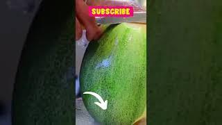 멜론을 쉽게 껍질을 벗기다 | Peel melon easily #Shorts