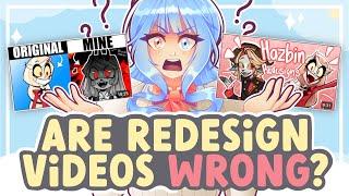 Is It WRONG to Redesign Characters? (Why People Are Mad) || SPEEDPAINT + COMMENTARY