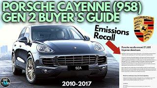 Porsche Cayenne 958.1/958.2 Buyers guide (2011-2018) Avoid buying a broken Cayenne (TDI, V8, Turbo)