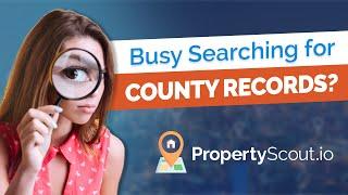 Busy Searching for County Records