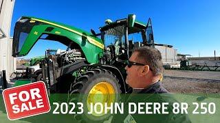 For Sale | 2023 John Deere 8R 250 Tractor, 522hrs, w/Warranty, Technician Walkaround