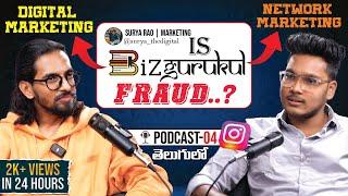 Is Bizgurukul Fraud | Affiliate Marketing | Ft - Surya Rao (Digital Marketer) |Telugu Talks With LK