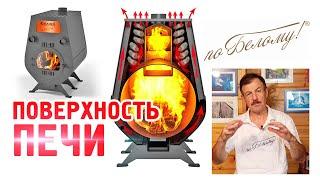 Какая должна быть поверхность у печи. Сага о печах