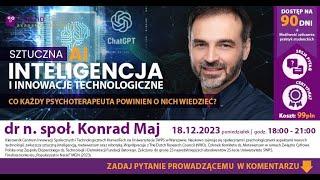 Sztuczna inteligencja i innowacje technologiczne - co każdy psychoterapeuta powinien o nich wiedzieć