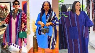 Learn how to make trendy Aso oke boubou design.