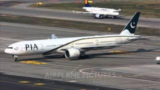 Pakistan International Airlines 777's (Reg Included)