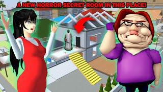 HORROR SECRET!! THERE'S A NEW GRANNY HORROR SECRET ROOM IN THIS PLACE || SAKURA SCHOOL SIMULATOR