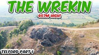 WE CLIMBED 'THE WREKIN' // Telford Adventures Part 1 *407m high drone shots* - Shropshire, England