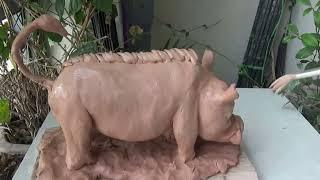 Sculpting Clay Wild Animals: DIY Clay Sculpture Easy Lessons