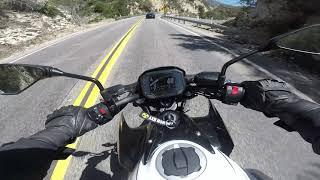 Twisties on the 2021 Kawasaki Z650 | Angeles Crest Highway | Beginner | Full Ride | Motorcycle VLOG