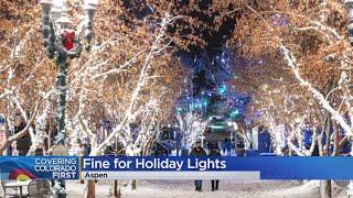 City Of Aspen: Time To Take The Christmas Lights Down, Or Else