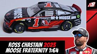 **NASCAR AUTHENTICS DIE-CAST REVIEW** Ross Chastian 2023 MOOSE FRATERNITY 1:64