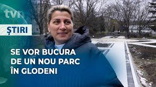 SE VOR BUCURA DE UN NOU PARC ÎN GLODENI