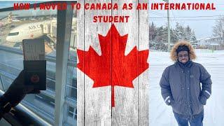 HOW I MOVED ️ FROM GHANA TO CANADA  AS AN INTERNATIONAL STUDENT