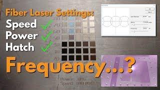 Frequency Settings for Fiber Lasers : EZCAD2