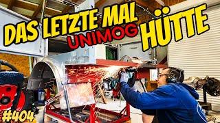 Die ERLÖSUNG | Die Hütte ist FERTIG ! | Unimog 421 weigert sich | Glanz der Teile | #vlog 404