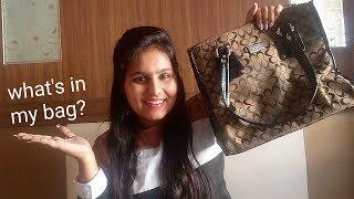 What's in My Bag? | Bhavika