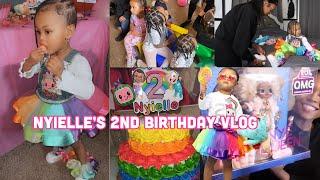 Nyielle’s 2nd Birthday Vlog  + Get Ready With Us For Her Birthday Party 