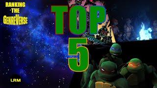 Top 5 Versions Of The Teenage Mutant Ninja Turtles | Ranking The GenreVerse