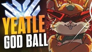 RANK 1 HAMMOND "YEATLE" GOD OF BALL - Overwatch Montage