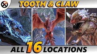 GOD OF WAR RAGNAROK All Dreki, Drake, Dragon Locations (Dragon Tooth + Dragon Claw Farm) GoW 5