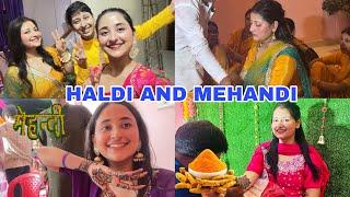 HALDI & MEHANDI VLOG