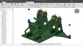 Neues in V25: OBJ Export