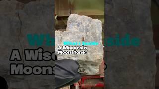 What’s inside a Wisconsin moonstone? #crystals #rocks #lapidary